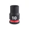 MILWAUKEE Strojový nástrčný kľúč 3/8" 10 mm CrMo