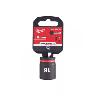 MILWAUKEE Strojový nástrčný kľúč 3/8" 16 mm CrMo