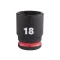 MILWAUKEE Strojový nástrčný kľúč 3/8" 18 mm CrMo