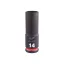 MILWAUKEE Strojový dlhý nástrčný kľúč 3/8" 14 mm CrMo