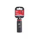 MILWAUKEE Strojový dlhý nástrčný kľúč 3/8" 17 mm CrMo