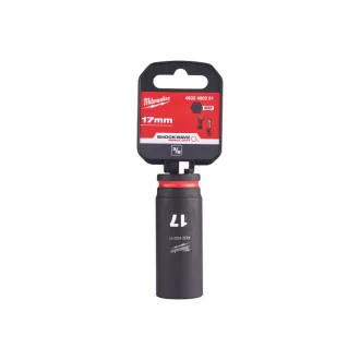   MILWAUKEE Strojový dlhý nástrčný kľúč 3/8" 17 mm CrMo