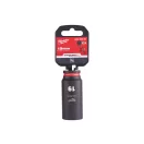 MILWAUKEE Strojový dlhý nástrčný kľúč 3/8" 19 mm CrMo