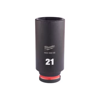  MILWAUKEE Strojový dlhý nástrčný kľúč 3/8" 21 mm CrMo