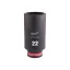 MILWAUKEE Strojový dlhý nástrčný kľúč 3/8" 22 mm CrMo