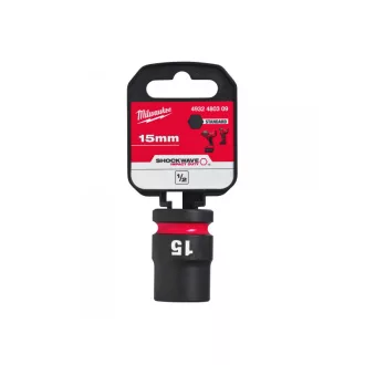 MILWAUKEE Strojový nástrčný kľúč 1/2" 15 mm CrMo