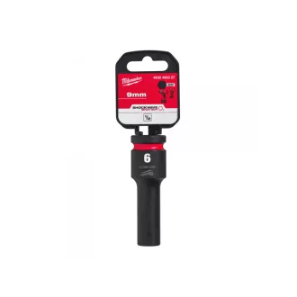   MILWAUKEE Strojový dlhý nástrčný kľúč 1/2" 9 mm CrMo