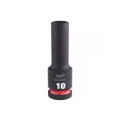 MILWAUKEE Strojový dlhý nástrčný kľúč 1/2" 10 mm CrMo