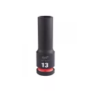 MILWAUKEE Strojový dlhý nástrčný kľúč 1/2" 13 mm CrMo