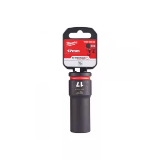   MILWAUKEE Strojový dlhý nástrčný kľúč 1/2" 17 mm CrMo