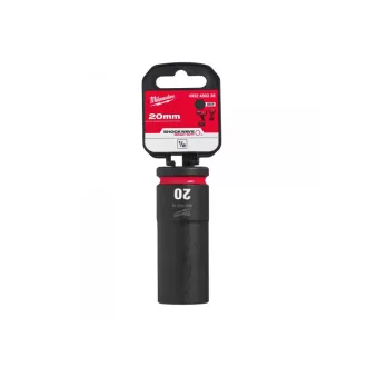   MILWAUKEE Strojový dlhý nástrčný kľúč 1/2" 20 mm CrMo