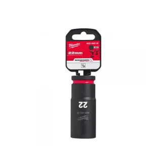   MILWAUKEE Strojový dlhý nástrčný kľúč 1/2" 22 mm CrMo