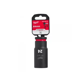   MILWAUKEE Strojový dlhý nástrčný kľúč 1/2" 24 mm CrMo