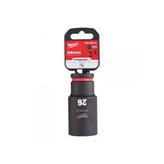  MILWAUKEE Strojový dlhý nástrčný kľúč 1/2" 26 mm CrMo