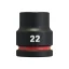 MILWAUKEE Nástrčný kľúč na stroj 3/4" 22 mm CrMo