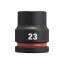 MILWAUKEE Strojový nástrčný kľúč 3/4" 23 mm CrMo