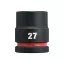 MILWAUKEE Strojový nástrčný kľúč 3/4" 27 mm CrMo