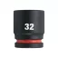 MILWAUKEE Strojový nástrčný kľúč 3/4" 32 mm CrMo