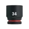 MILWAUKEE Strojový nástrčný kľúč 3/4" 34 mm CrMo