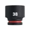 MILWAUKEE Strojový nástrčný kľúč 3/4" 38 mm CrMo