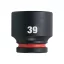 MILWAUKEE Strojový nástrčný kľúč 3/4" 39 mm CrMo