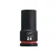 MILWAUKEE Strojový dlhý nástrčný kľúč 3/4" 24 mm CrMo