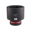MILWAUKEE Strojový nástrčný kľúč 1" 60 mm CrMo