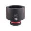 MILWAUKEE Strojový nástrčný kľúč 1" 70 mm CrMo