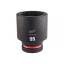 MILWAUKEE Strojový dlhý nástrčný kľúč 1" 55 mm CrMo