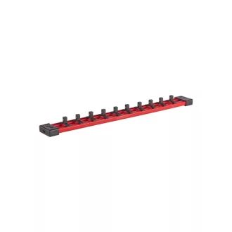   MILWAUKEE Nosná lišta pre 10 ks 1/4" nástrčného kľúča 350 mm
