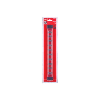  MILWAUKEE Nosná lišta pre 10 ks 1/4" nástrčného kľúča 350 mm