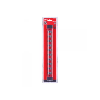   MILWAUKEE Nosná lišta pre 10 ks 3/8" nástrčného kľúča 350 mm