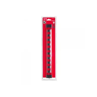   MILWAUKEE Nosná lišta pre 10 ks 1/2" nástrčného kľúča 350 mm