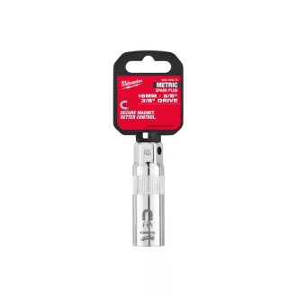   MILWAUKEE Kľúč na zapaľovacie sviečky magnetický 3/8" 16 mm / 68 mm