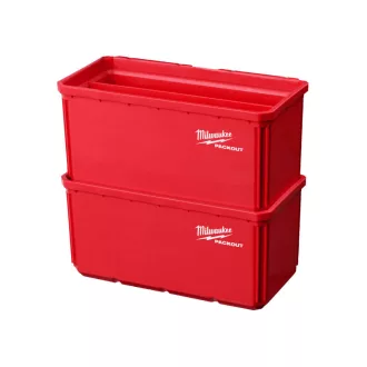 MILWAUKEE PACKOUT™ Úložný box 100 x 200 mm (2ks)
