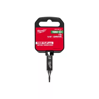 MILWAUKEE bitová nástrčka Torx 1/4" T8