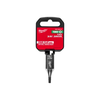MILWAUKEE bitová nástrčka Torx 3/8" T20