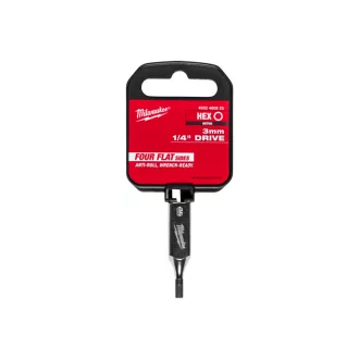 MILWAUKEE Bit s hlbokými kľúčmi Imbus 1/4" 3 mm Hex