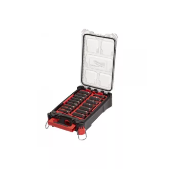   MILWAUKEE Sada nástrčných kľúčov dlhých 16-dielna 1/2" 10-24 mm v strednom organizéri PACKOUT