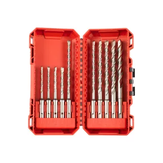 MILWAUKEE M2 Dvojhranná vŕtacia sada 10 dielna SDS-Plus