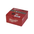 MILWAUKEE Brúsna podložka na suchý zips STD 125 mm / P180 8 otvorov (50 ks)