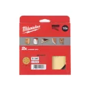 MILWAUKEE Brúsna podložka na suchý zips HP 150 mm / P240 8 otvorov (10 ks)