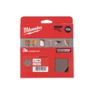 MILWAUKEE Brúsna sieťka na suchý zips PG 150 mm / P180 (10 ks)