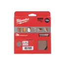 MILWAUKEE Brúsna sieťka na suchý zips PG 150 mm / P400 (10 ks)