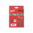 MILWAUKEE Brúsna sieťka na suchý zips PG 115 x 107 mm / P120 (10 ks)