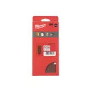 MILWAUKEE Brúsna podložka na suchý zips STD 93 x 185 mm / P120 8 otvorov (10 ks)