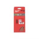 MILWAUKEE Brúsna podložka na suchý zips STD 93 x 185 mm / P240 8 otvorov (10 ks)