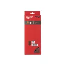 MILWAUKEE Brúsna podložka na suchý zips STD 115 x 230 mm / P40 14 otvorov (10 ks)
