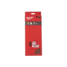 MILWAUKEE Brúsna podložka na suchý zips STD 115 x 230 mm / P60 14 otvorov (10 ks)