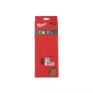 MILWAUKEE Brúsna podložka na suchý zips STD 115 x 230 mm / P240 14 otvorov (10 ks)